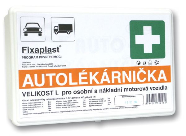 Autolékárnička ALFA krabička