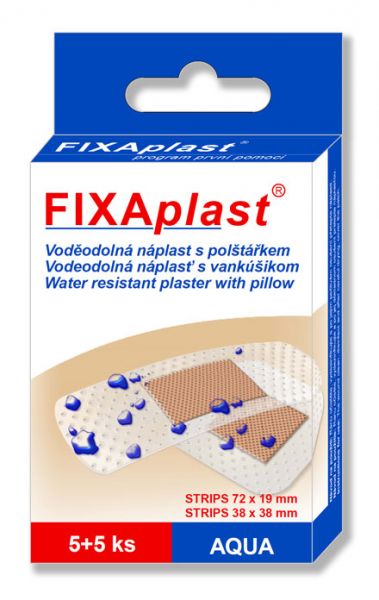 FIXAplast AQUA 72mm x 19mm, 38mm x 38mm