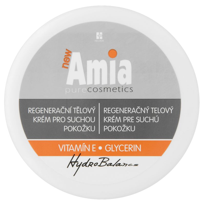 Amia Hydro Balance Regenerační tělový krém pro suchou pokožku 250ml